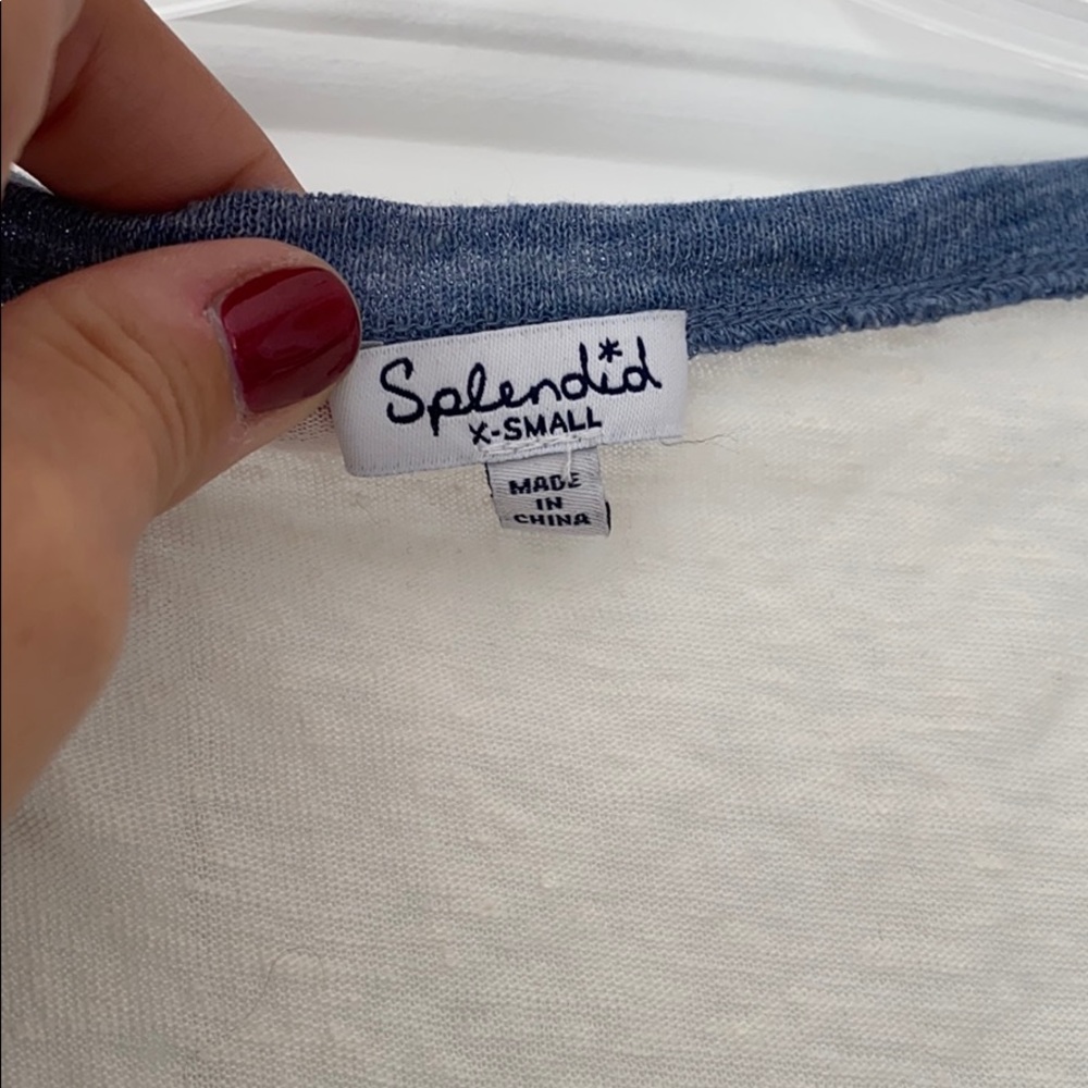 Splendid 3/4 top - Picture 2 of 3